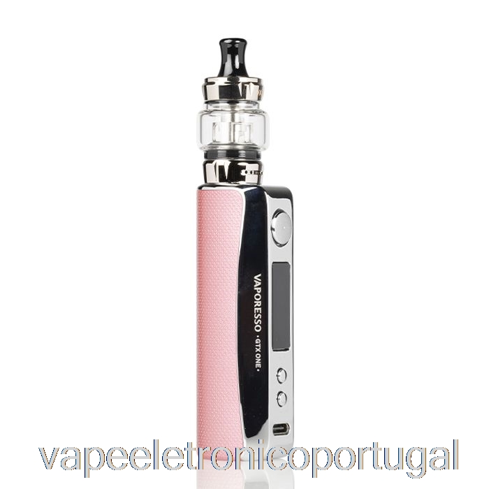 Vape Eletrônico Vaporesso Gtx One 40w Starter Kit Rosa